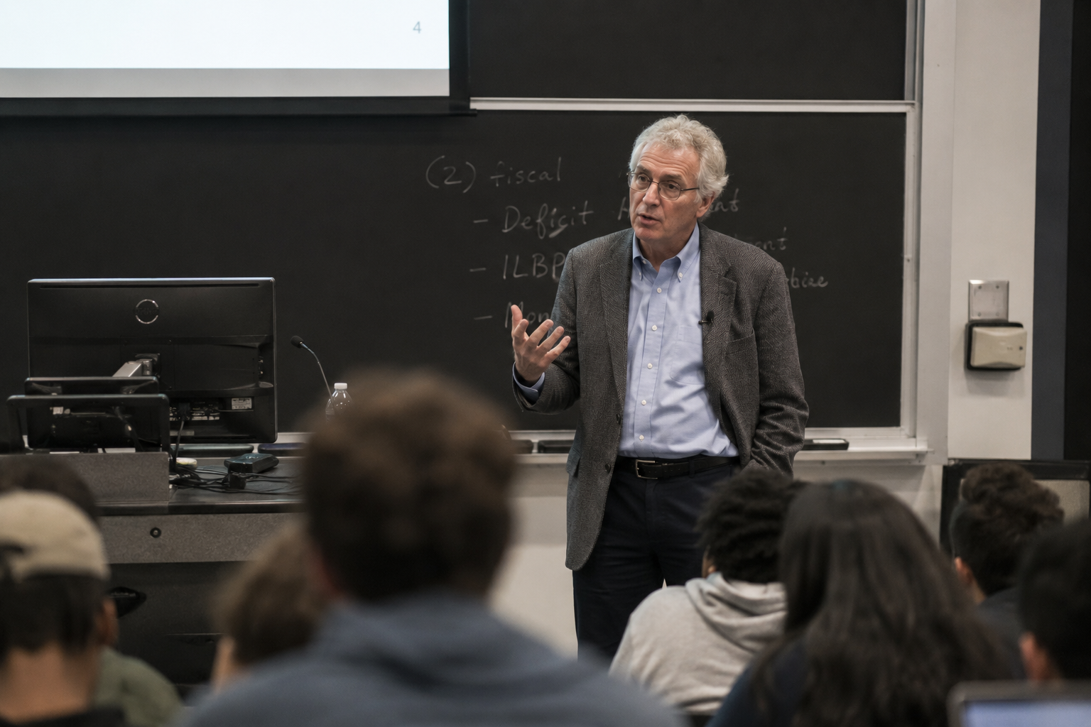 Lexbridge founder delivering a lecture to university students